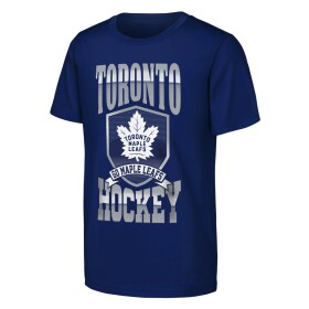 Outerstuff Dětské tričko Toronto Maple Leafs NHL Big Shield Ss Tee Velikost: Dětské XL (13 - 15 let)