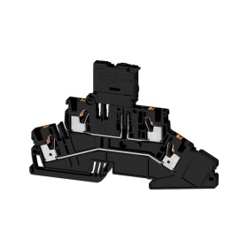 Weidmüller 2816970000 jistící svorka pružinové připojení , konektor černá 50 ks