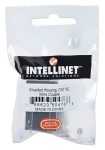 Intellinet RJ45 spojka Cat5e stříbrná / Spojka / 8P8C / F/UTP (FTP) / pozlacené kontakty (504768)
