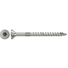 Fischer 657097 šrouby do dřevotřísky 5 mm 100 mm vnitřní korunka šestihranná, vnitřní hvězdice, TX , Torx, T profil Ušlechtilá ocel V2A odolný proti korozi 100