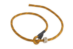 Krátké kontrolní vodítko oranžová/černá 6mm, Firedog Šířka/délka: 6 mm x 70 cm