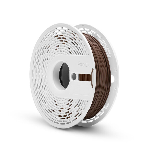 WOOD filament hnědý 1,75 mm Fiberlogy 1 kg