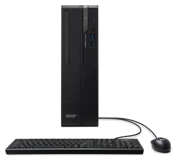 Acer Veriton VX2720G černá / Stolní počítač / Intel Core i5-14400 2.5GHz / 8GB DDR5 / 512GB SSD / DVDRW / Intel UHD 730 (DT.R1NEC.004)