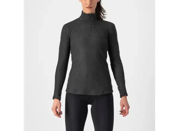 Castelli Cold Days 2nd Layer Black - Castelli Cold Days dámské spodní triko dlouhý rukáv black vel. S