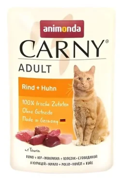 Animonda Carny Adult / Kapsička pro kočky / hovězí, kuřecí / 85 g (B3-83078)