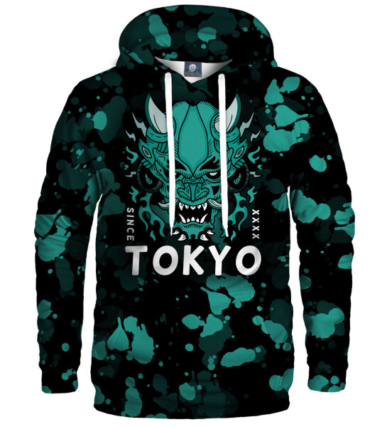 Aloha From Deer Tokyo Oni Teal Hoodie H-K AFD938 Teal L