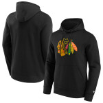 Fanatics Pánská mikina Chicago Blackhawks Primary Logo Graphic Hoodie Velikost: