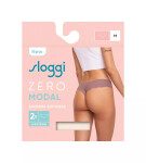 Dámské kalhotky ZERO Modal 2.0 Hipstring 2P - WHITE - ecru 6308 - SLOGGI WHITE S