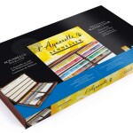 Sennelier Sennelier, 131668.96, L´Aquarelle, mistrovské akvarelové barvy v dřevěném kufříku, 96 1/2 pánviček s příslušenstvím