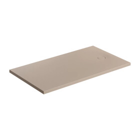 OMNIRES - AQUAROCK kompozitní sprchová vanička protiskluzová, 80 x 140 cm, dune beige mat AQUAROCK80-140DB