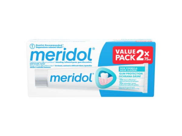 Meridol®Gum Protection zubní pasta pro ochranu dásní 2x 75 ml