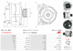 Alternátor AUDI A3 S3 TT 1.4 1.6 1.8