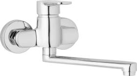 JB Sanitary Nástěnná dřezová a umyvadlová baterie MIRAM, rozteč 100 mm, ramínko 200 mm M10 30 00