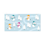 Vánoční obálka na peníze - Sněhuláci - Albi