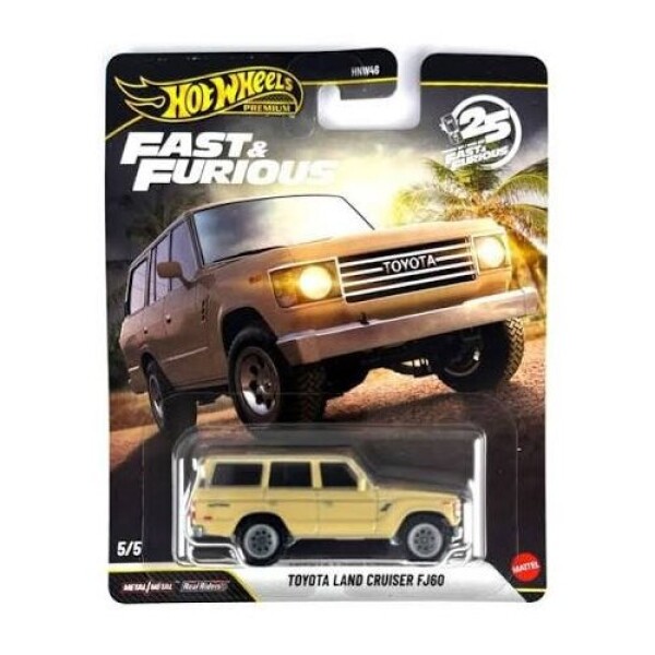 Hot Wheels Premium Fast & Furious - Toyota Land Cruiser FJ60