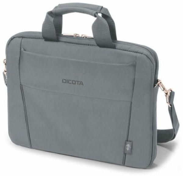 DICOTA Slim Eco BASE 13-14.1" šedá / brašna na notebook / Polyester+recyklovaný plast (D31305-RPET)