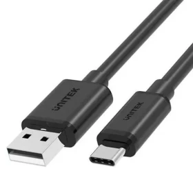 Unitek USB-A - USB-C černá / Kabel USB-C / USB 2.0 / 1,5 m (C14067BK)