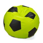 FRONTI Sedací vak - míč 70 cm - zelená + černá