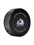 Inglasco / Sherwood Puk Colorado Avalanche Official Game Puck 2022-2023