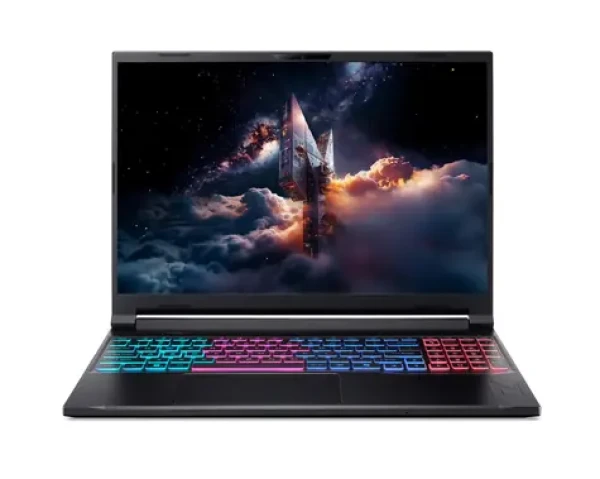 Acer Nitro V 16S černá / Notebook / 16" WQXGA 180Hz / Intel Core 7 240H / 16GB DDR5 / 1TB SSD / RTX 5070 8GB / W11H (NH.QXDEG.001)