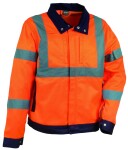 Reflexní pracovní lehká bunda COFRA DAZZLE oranžová velikost 4XL (CADAZZLE_02_4XL-B)