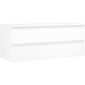 MEXEN/S - Orio koupelnová skříňka pod umyvadlo 120 cm s deskou, 2 zásuvky, bílá mat 91A10-12047-2-BFFC01