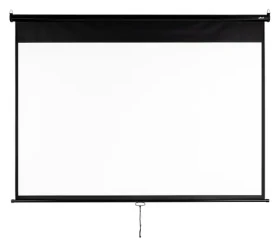 AVELI Nástěnné projekční plátno 92" 200x125 cm / Plátno / 16:10 / rolovací ručně / černý tubus (XRT-00106B)
