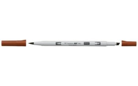 Tombow Oboustranný štětcový lihový fix ABT PRO - burnt sienna