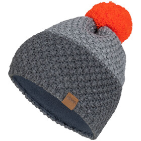 Pletená čepice Eleven MAD Grey/Orange Velikost: UNI