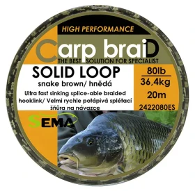 Sema Solid Loop / Pletená šňůra / 10 m / 50 lbs / 22,8 kg