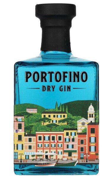 Portofino Dry Gin 43% 0,5 l (holá lahev)