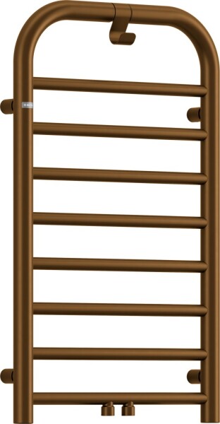 DEANTE - Silia matte brown koupelnové topení - výška 85 cm; AGI_CG31