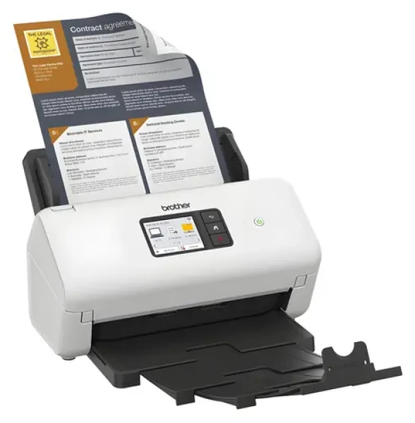Brother ADS-4550W / Skener dokumentů / Duplexní / ADF 60 listů / Wi-Fi / LAN (ADS4550WUN1)