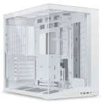 Lian Li O11 Dynamic Mini V2 bílá / PC skříň / ATX / Bez zdroje / 2x USB-A 3.0 + 1x USB-C 3.1 / průhledná bočnice (O11DMIV2W)