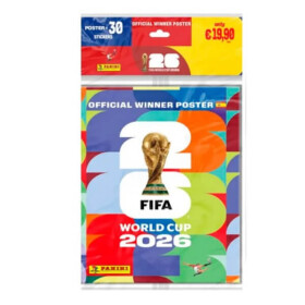 FIFA World Cup 2026 Stickers - final team set s plakátem