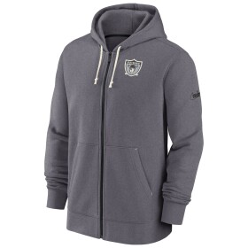 Nike Pánská bunda Las Vegas Raiders NFL Historic Full-Zip Fleece Hoodie Velikost: L