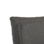 Křeslo polohovací, eletrické, šedá látka.