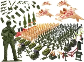 KIK Sada Vojáci s doplňky 307 ks