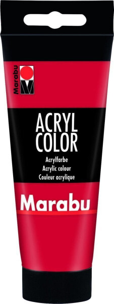 Marabu Acryl Color akrylová barva - třešňově červená 100 ml