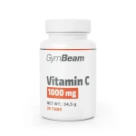 Vitamín C 1000 mg - GymBeam (bez příchuti, 30 tab.) (5250-1-30tab-bez-prichute)