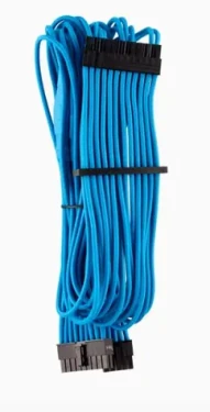 Corsair Premium Sleeved 24-Pin-ATX kabel (Gen 4) modrá / textilní opletení / délka 610 mm (CP-8920232)