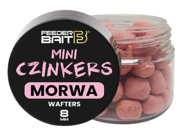 FeederBait Mini Czinkers Wafters 6x8mm 25ml - Moruše,FeederBait Mini Czinkers Wafters 6x8mm 25ml - Moruše