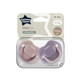 Tommee Tippee Dudlík silikon Moda, 18-36m, 2ks - více barevných variant (43343699)