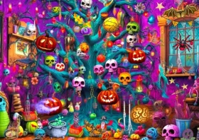 ENJOY Puzzle Panství nočních můr
