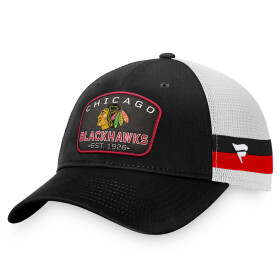 Fanatics Pánská Kšiltovka Chicago Blackhawks Fundamental Structured Trucker