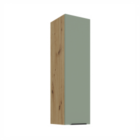 Horní skříňka Aria 30 G-108 1F Barva korpusu: Dub artisan, Barva dvířek: SA - Aquamarine AFM