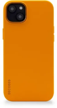 Pouzdro Decoded Silicone Backcover Apricot iPhone 14 Plus