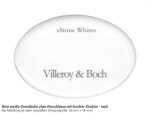 VILLEROY & BOCH - Keramický dřez Siluet 60 Stone white nástavný 1000 x 510 bez excentru 333601RW