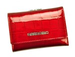 Extravagantní dámská kožená peněženka Retok, červená