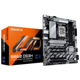 GIGABYTE MB Sc LGA1851 B860 DS3H, Intel B860, 4xDDR5, 1xDP, 1xHDMI, ATX EDF_1706075